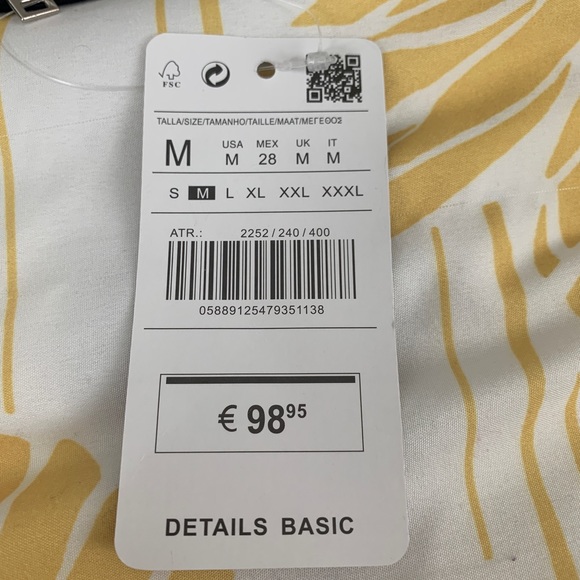 Details Basic leather Jacket M - Picture 5 of 6